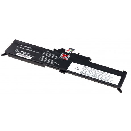 Baterie T6 Power pro Lenovo ThinkPad Yoga 260, 370 serie, 2895mAh, 44Wh, 4cell, Li-Pol