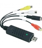 PremiumCord USB 2.0 Video/audio grabber pro zachytávání záznamu,30fps, vč. software