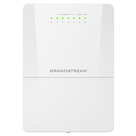 Grandstream GWN7710R venkovní L2 managed switch, 5xGbE, SFP, 4xPoE+, IP66