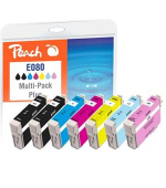 PEACH kompatibilní cartridge Epson T0807 MultiPack Plus