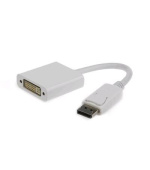 GEMBIRD Kabel red. Displayport na DVI, M/F, bílá
