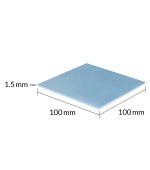 ARCTIC Thermal pad TP-3 100x100mm, 1,5mm (Premium)