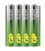 GP Alkalická baterie SUPER AA (LR6) - 4ks