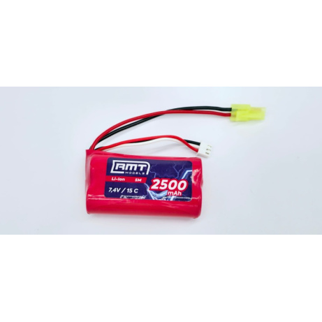 7,4V 2500mAh konektor mini Tamiya