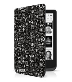CONNECT IT Doodle pouzdro pro PocketBook 616/618/627/628/632, DOODLE ČERNÉ