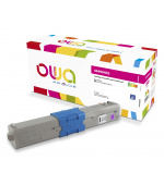 OWA Armor toner kompatibilní s OKI 46490402, 1500st, červená/magenta