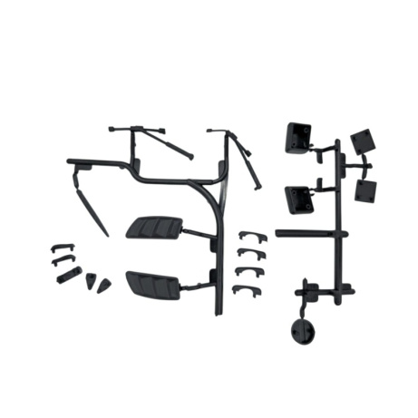 Plastové doplňky karoserie pro Jeep Rubicon 1/12 C90-09-01