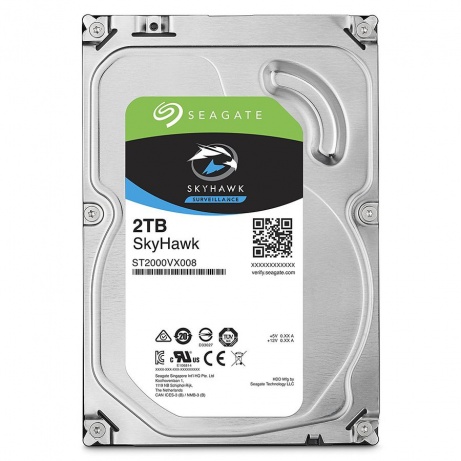 Seagate SkyHawk/2TB/HDD/3.5"/SATA/5900 RPM/3R