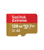 SanDisk Extreme microSDXC 128GB 190MB/s + adaptér