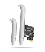 AXAGON PCES-SJ2, PCIe řadič - 2x interní SATA 6G port, JMB582, SP & LP