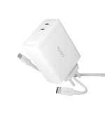 Epico 100W GaN síťová nabíječka s 2m USB-C kab.