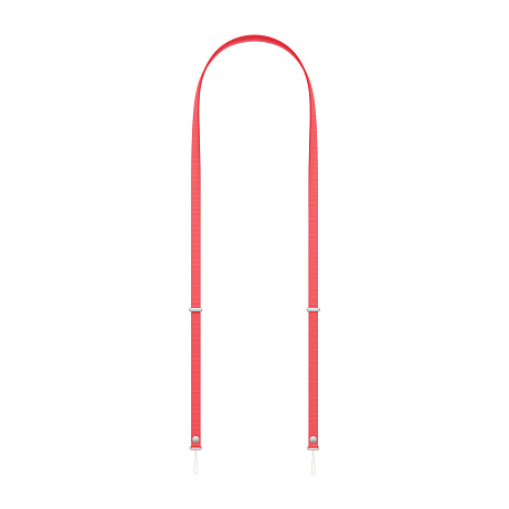 Crossbody Strap - Bright Guava