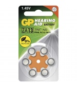 Baterie do naslouchadel GP ZA13 - 6ks