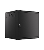 LANBERG RACKOVÁ SKŘÍŇ 19" NÁSTĚNNÁ 12U/600X600 PRO VLASTNÍ MONTÁŽ S KOVOVÝMI DVEŘMI ČERNÁ