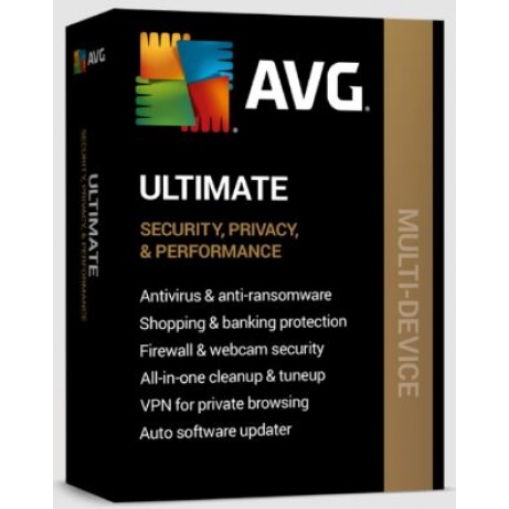 Renew AVG Ultimate - MultiDevice up to 10 connections 1 Year