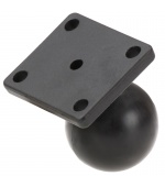 RAM Mounts obdélníkový adaptér s AMPS vzorem děr, s 1,5" čepem, RAM-347U