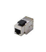 Digitus Modulární spojka CAT 6A, stíněná RJ45 až RJ45, připevnění na panel