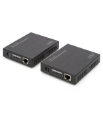 DIGITUS Sada 4K HDMI Extender, HDBaseT, UHD 4K * 2K @ 60 Hz, 100 m po síťovém kabelu (kat. 6, 6a, 7)