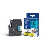 Brother - TZe-541, modrá/černá (18mm, laminované)