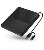 CONNECT IT 3v1 SlimDrive Externí CD/DVD mechanika USB-C/A
