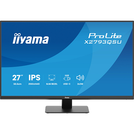 iiyama ProLite/X2793QSU-B1/27"/IPS/QHD/75Hz/1ms/Černá/3R