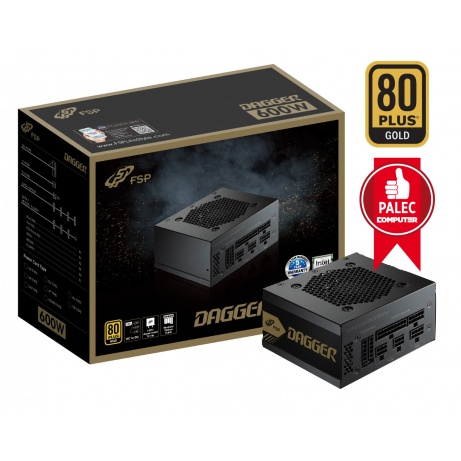 FSP/Fortron SFX DAGGER 600W, 80PLUS GOLD, modular