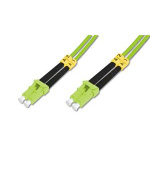 DIGITUS FO patch cord, duplex, LC to LC MM OM5 50/125 µ, 7 m