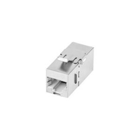 LANBERG FEED-THRU KEYSTONE CONNECTOR RJ45->RJ45 CAT.6 FTP 90