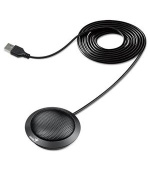 Genius MIC-100U Mikrofon, drátový, stolní, konferenční, všesměrový, citlivost -52,5dB, USB, 2m, černý
