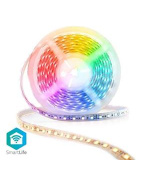 Nedis WIFILS52CRGBW Smart LED pásek Wi-Fi | Více barev | SMD | 5.00 m | IP21 | 2700 - 6500K | 960 lm | Android / IOS