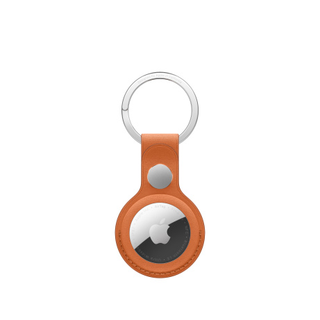 AirTag FineWoven Key Ring - Fox Orange