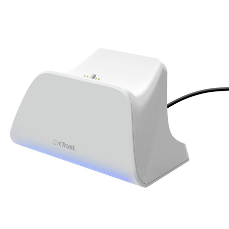 TRUST GXT255W CHARGE STAND PS5 WHITE - bílá