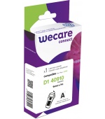 WECARE ARMOR páska kompatibilní s DYMO S0720670,Black/Transparent,9MM*7M