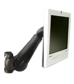 ERGOTRON 400 Series Wall Mount LCD Arm, nástěnný držák,max 24"LCD černý