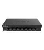 D-Link DGS-108GL/E "8-Port Gigabit Ethernet Metal Housing Unmanaged Light Switch without IGMP- 8-Port 10/100/1000 Mbps
