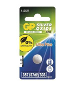GP 357F1 Ultra Plus (SR44, 11.6 x 5.4 mm) - 1 ks