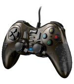 Genius GX Gaming GX-19UV, Gamepad, drátový, vibrační, pro PC, PS3 a PS4, USB, černo-hnědý