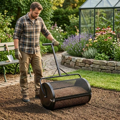 Válec na travní substrát 75L