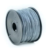 Gembird Tisková struna (filament), ABS, 1,75mm, 1kg, stříbrná