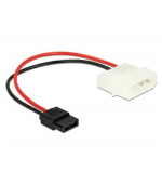 Delock Napájecí kabel Molex 4 pin samec na Slim SATA 6 pin samice 15 cm