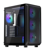 Endorfy skříň Arx 500 ARGB/ 2 x USB 3.0 / USB-C / 140mm fan PWM / mesh panel / černá
