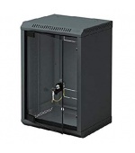 10" rack jednodílný 4U/260 TRITON černý dveře sklo