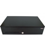 Pokladní zásuvka SK-500C - s kabelem, pořadač 6/8, 9-24V, černá