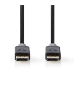 Nedis CCBW37000AT20 - Kabel DisplayPort 1.2 | Zástrčka - Zástrčka | 2 m | Antracit