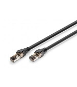 Digitus CAT 8.1 S-FTP patch kabel, Cu, LSZH AWG 24/7, 5 m, černá