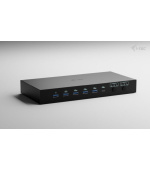 i-tec USB-C KVM Docking station for 3 Hosts, Dual Display, Power Delivery 1x 92W/2x 65W
