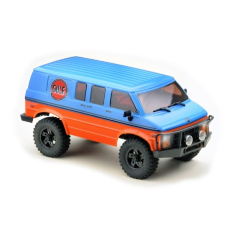 Absima Mini Crawler CR-18 EVO Rock Van 1:18 RTR - modro-oranžový