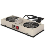 Digitus Fan Module for IP55 Wall Mounting Cabinets 2 Fans, thermostat, switch, filtered 50x346x175 mm
