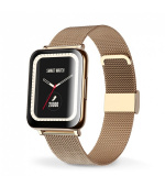 Chytré hodinky Aligator Watch Life (Y65), zlaté