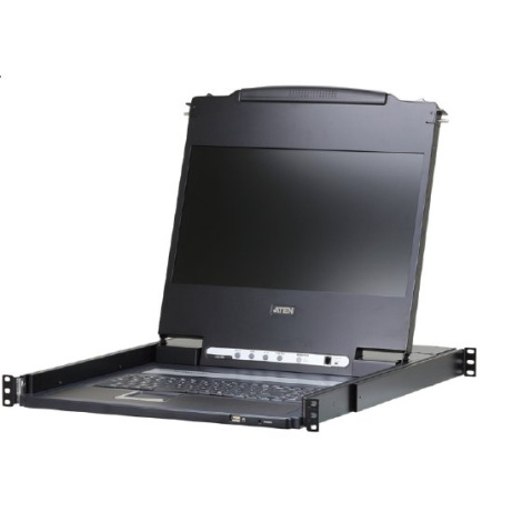 ATEN Console, 17.3" LCD FullHD, DVI/HDMI/VGA, USB